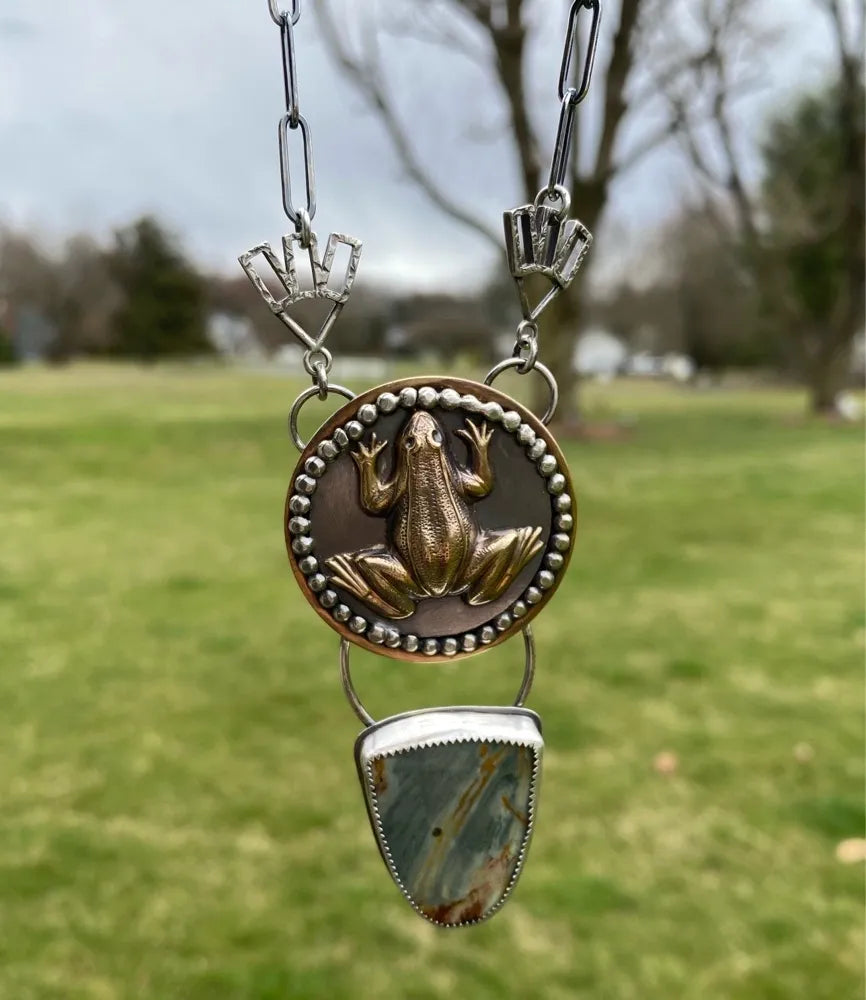 Kiss that Frog Necklace