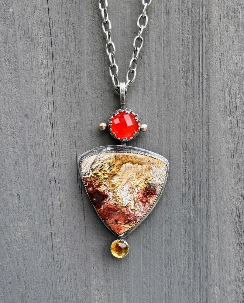 Crazy lace agate (Autumn Vibes)