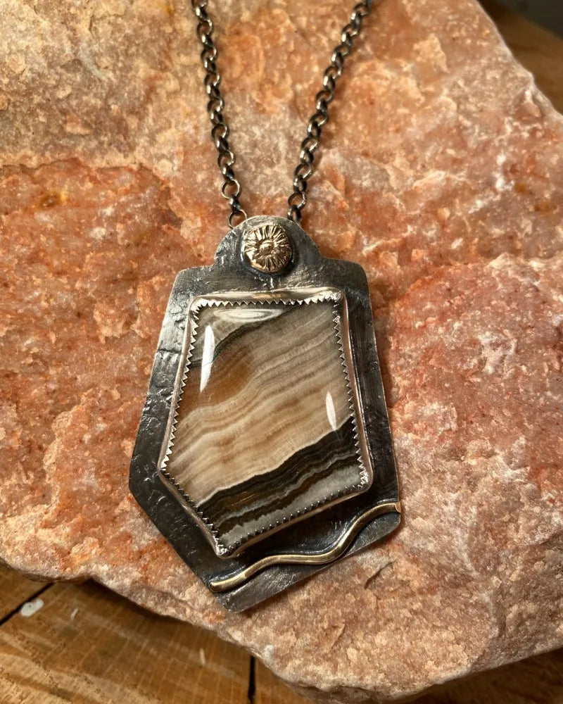 Yavapai Travertine Necklace