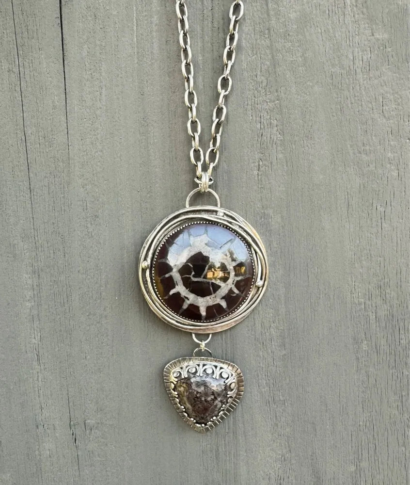 Earthbound Soul Necklace (Septarian Nodule)