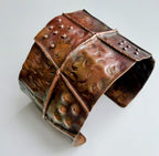 Fold Formed Copper Cuff