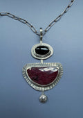 Night and Fire Necklace