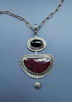 Night and Fire Necklace
