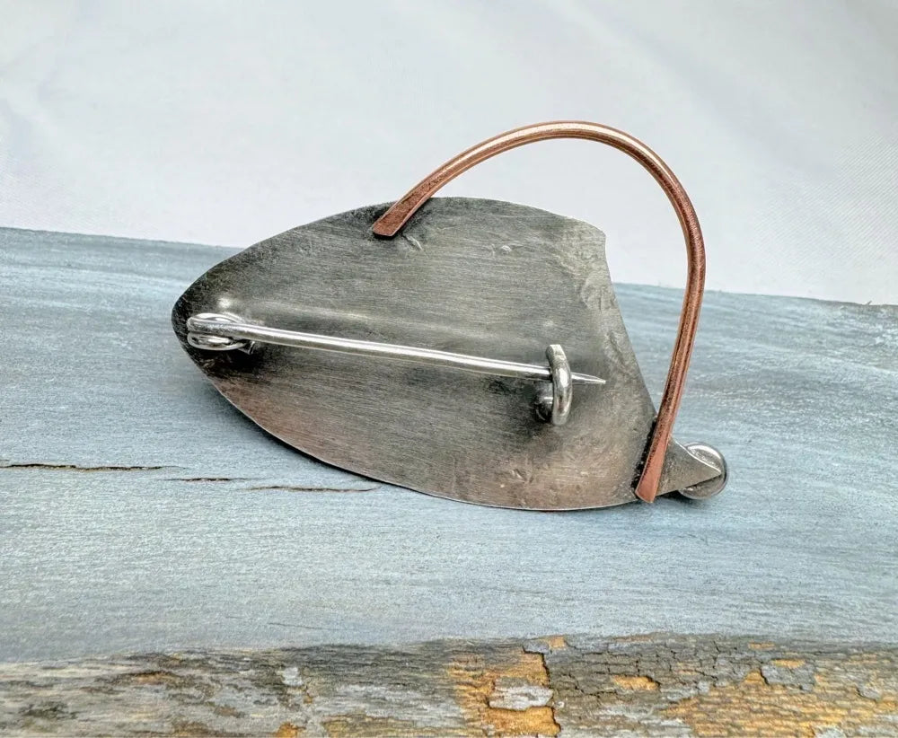 Princess Phone Modernist Brooch/Pendant #2