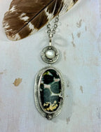 Ocean Jasper & Mother of Pearl Necklace