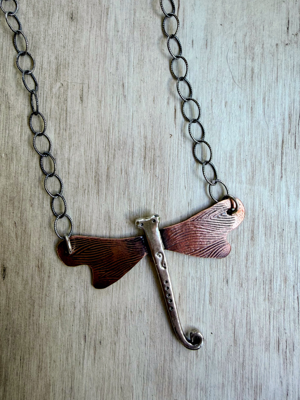 Whimsical Dragonfly Necklace