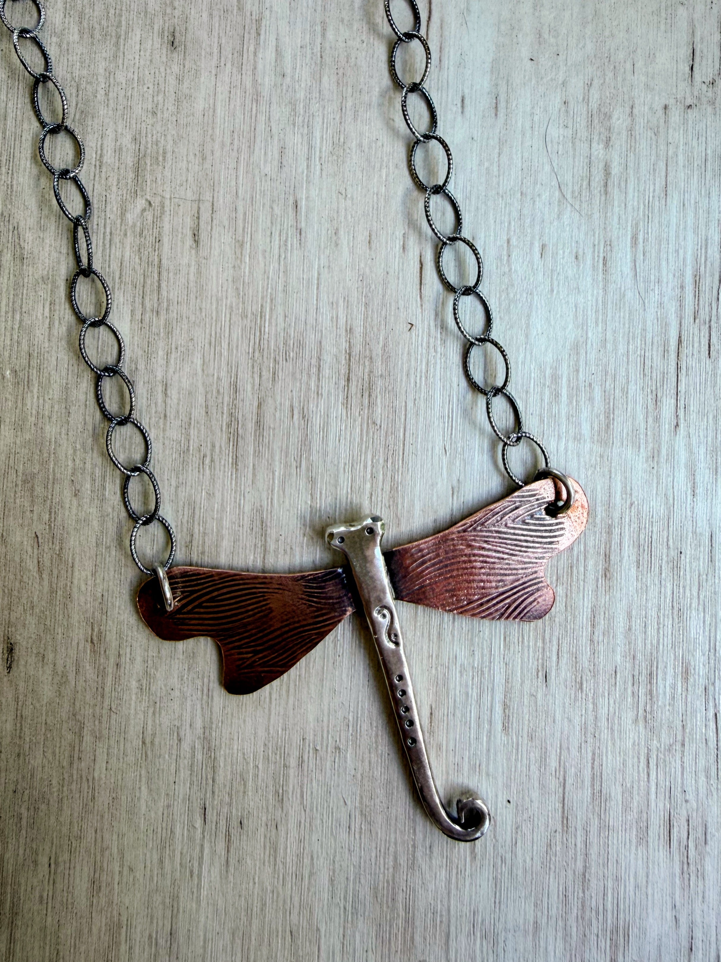 Whimsical Dragonfly Necklace