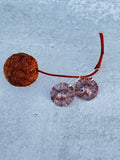 Copper hammered sunburst