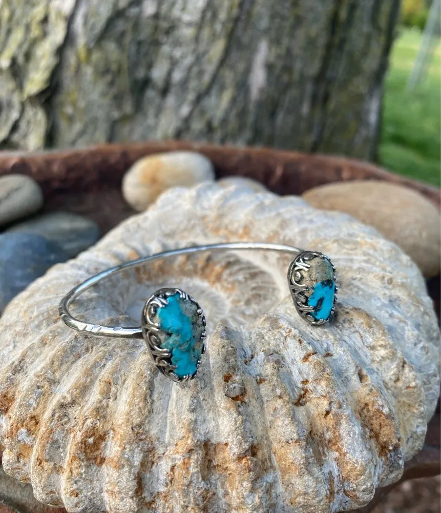 Tyrone turquoise bangle