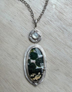 Ocean Jasper & Mother of Pearl Necklace