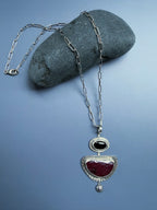 Night and Fire Necklace