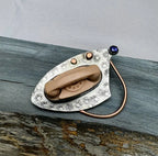 Princess Phone Modernist Brooch/Pendant #2