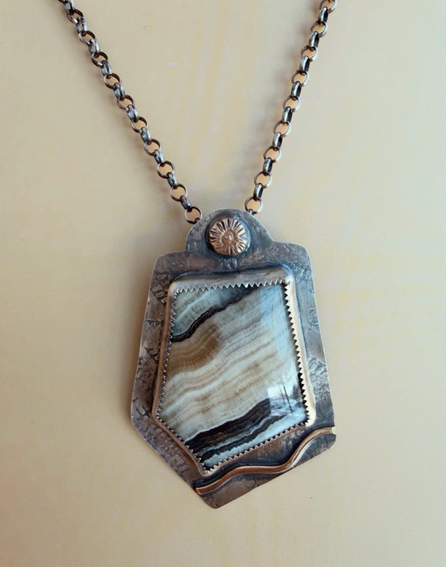 Yavapai Travertine Necklace