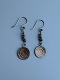 Golden Solstice earrings 1