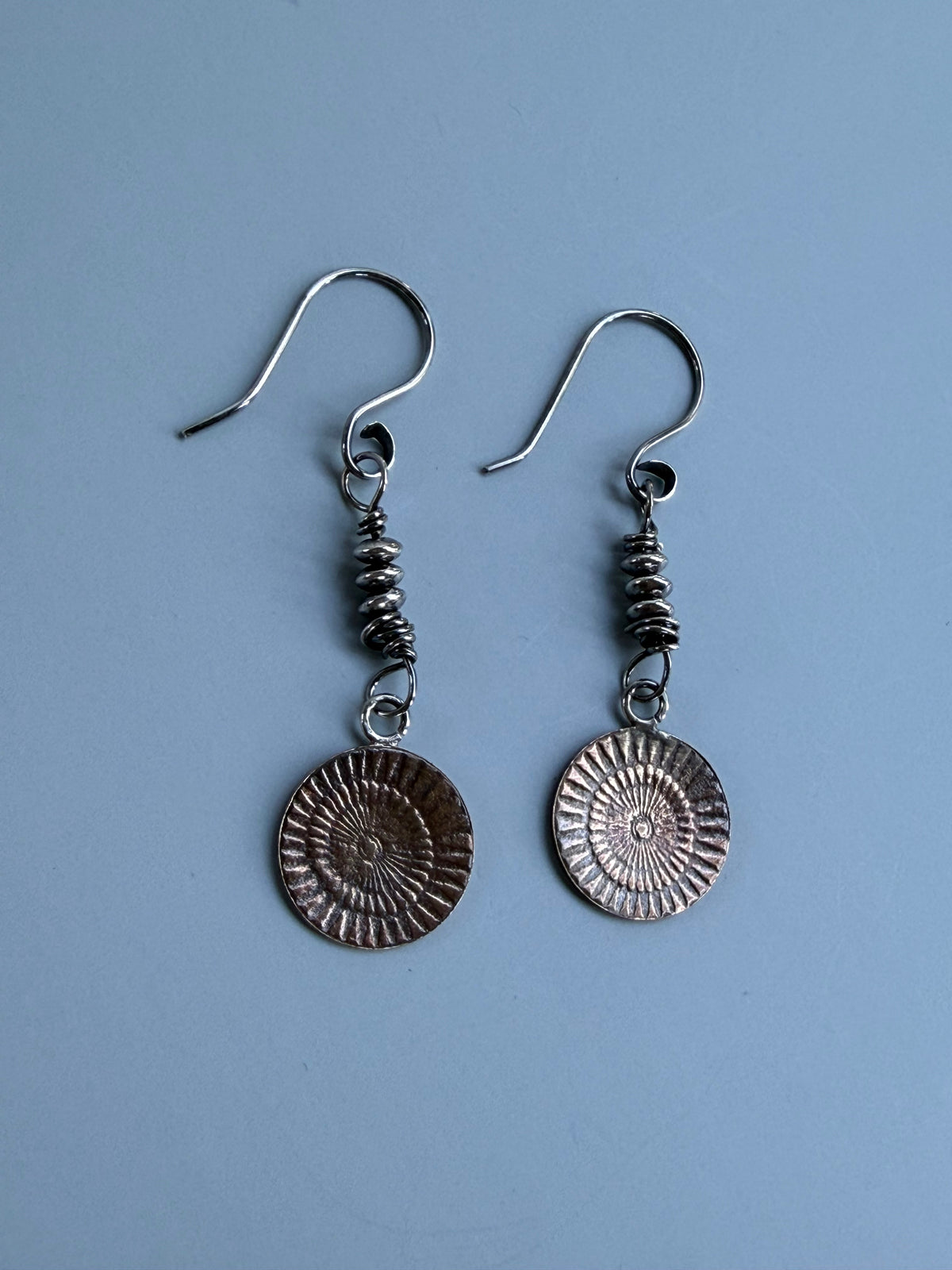 Golden Solstice earrings 1