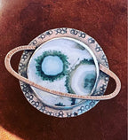 Saturn Brooch/Pendant
