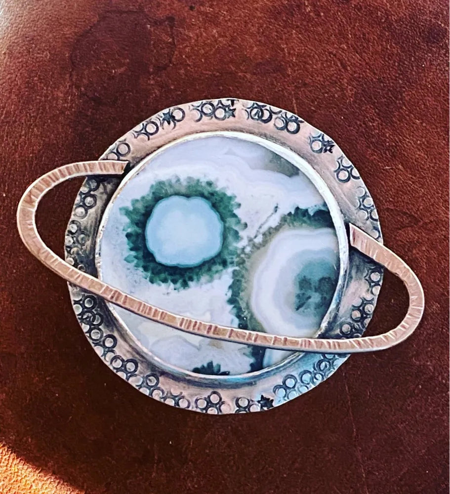 Saturn Brooch/Pendant
