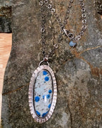 K2 Azurite in Granite