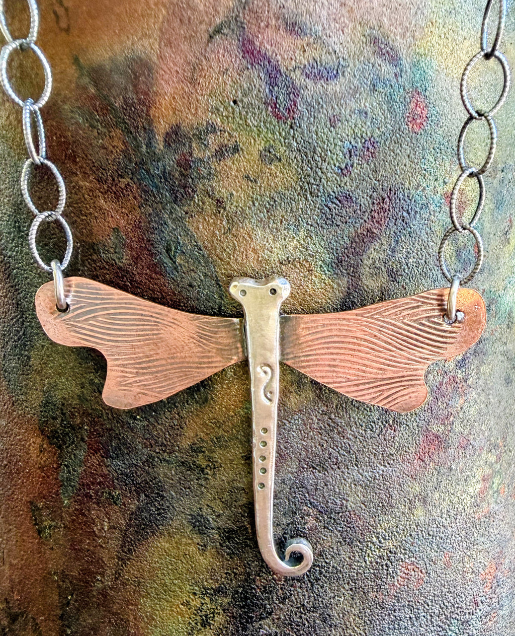 Whimsical Dragonfly Necklace
