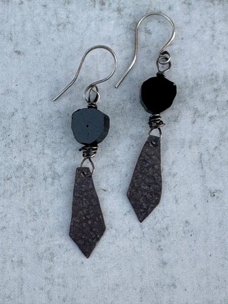 Blackout earrings