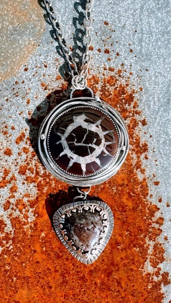 Earthbound Soul Necklace (Septarian Nodule)