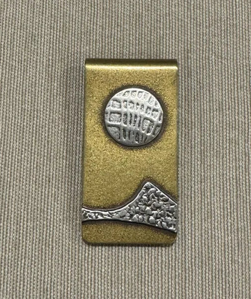 Mountainscape Money Clip