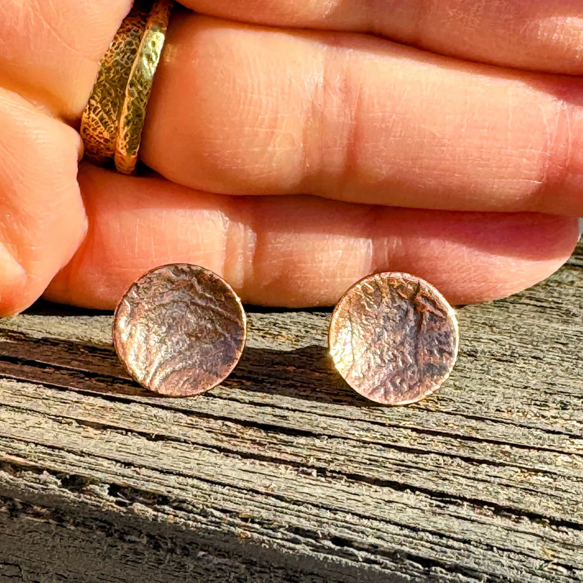 Industrial Copper studs