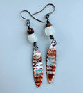 Urban Relic - Blue brown recycled glass