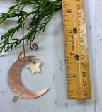 Moon and Star Ornament